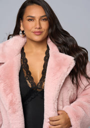 Midnight Aura Fur Jacket