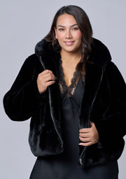 Sweet Vice Fur Bomber Jacket