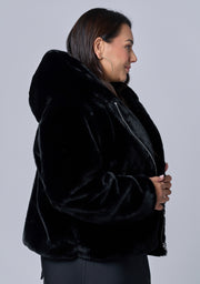 Sweet Vice Fur Bomber Jacket