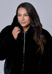 Sweet Vice Fur Bomber Jacket