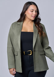 Shade Suede Blazer