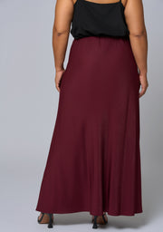 Luxe Satin Maxi Skirt