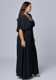 Black Noise Maxi Dress