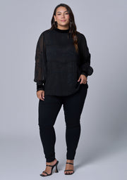 Nightfall Embroidered Blouse