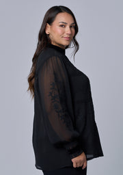 Nightfall Embroidered Blouse