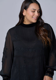 Nightfall Embroidered Blouse