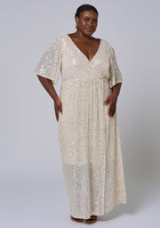 Lure Sequin Maxi Dress