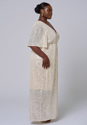 Lure Sequin Maxi Dress