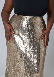 Haze Sequin Maxi Skirt