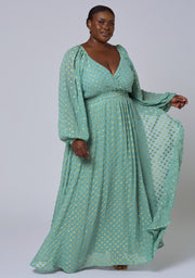 Mystic Moonlight Maxi Dress