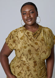 Wild Grace Midi Dress