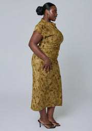 Wild Grace Midi Dress