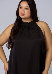 Obsidian Halterneck Maxi Dress