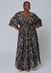 Luna Wildflower Maxi Dress