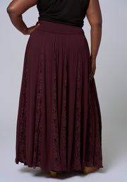 Gilded Meadows Maxi Skirt
