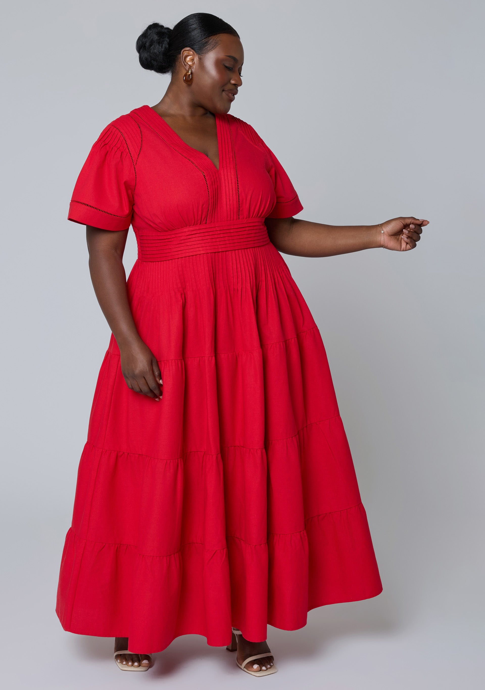 Abby Linen Maxi Dress