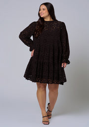 Millie Broderie Mini Dress