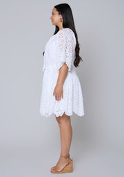 Charms Broderie Mini Dress