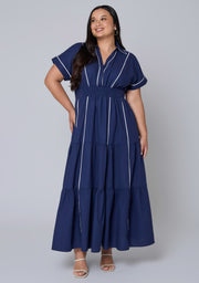 Indigo Maxi Dress