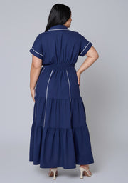 Indigo Maxi Dress