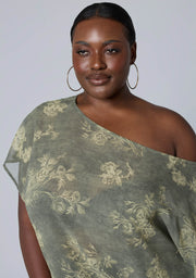 Echo Floral Sheer Top