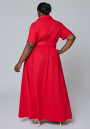 Gabrielle Linen Maxi Dress