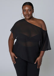 Echo Short Sleeve Sheer Top