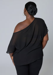 Echo Short Sleeve Sheer Top