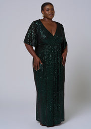 Lure Sequin Maxi Dress
