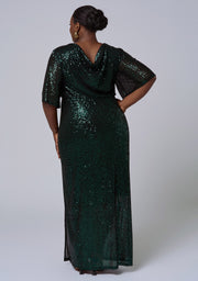 Lure Sequin Maxi Dress