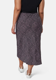 Catalina Print Midi Skirt