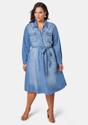 Dolly Denim Shirt Dress