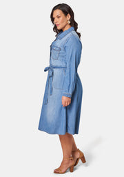 Dolly Denim Shirt Dress
