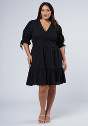 Eiffel Broderie Mini Dress