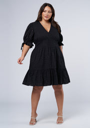 Eiffel Broderie Mini Dress