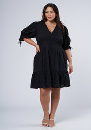 Eiffel Broderie Mini Dress