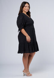 Eiffel Broderie Mini Dress