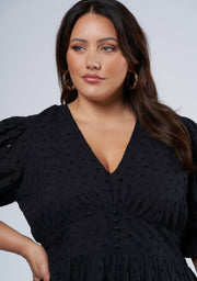 Eiffel Broderie Mini Dress