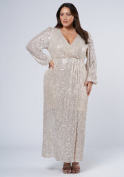 All I Want Sequin Maxi Dress
