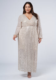 All I Want Sequin Maxi Dress