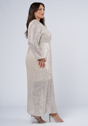 All I Want Sequin Maxi Dress