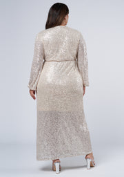 All I Want Sequin Maxi Dress