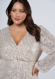 All I Want Sequin Maxi Dress