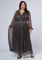 Night Rhythm Maxi Dress