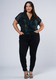 Flashy Sequin Top