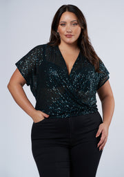 Flashy Sequin Top