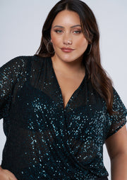 Flashy Sequin Top