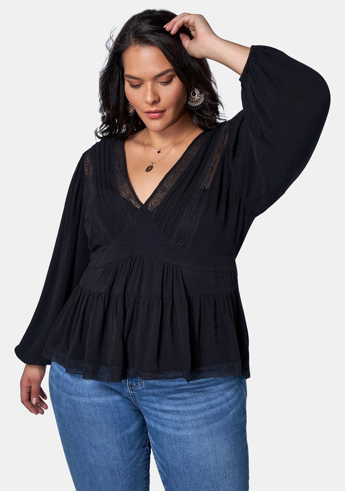 Astral Passenger Lace Blouse