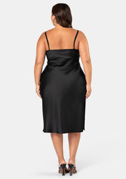 Enemy Slip Midi Dress