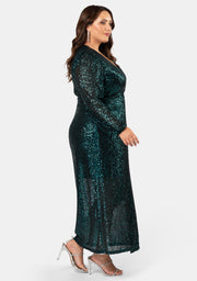 All I Want Sequin Maxi Dress